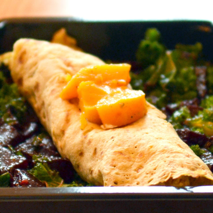 Local Winter Squash Crepe