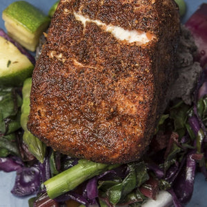 Chili Rubbed Salmon