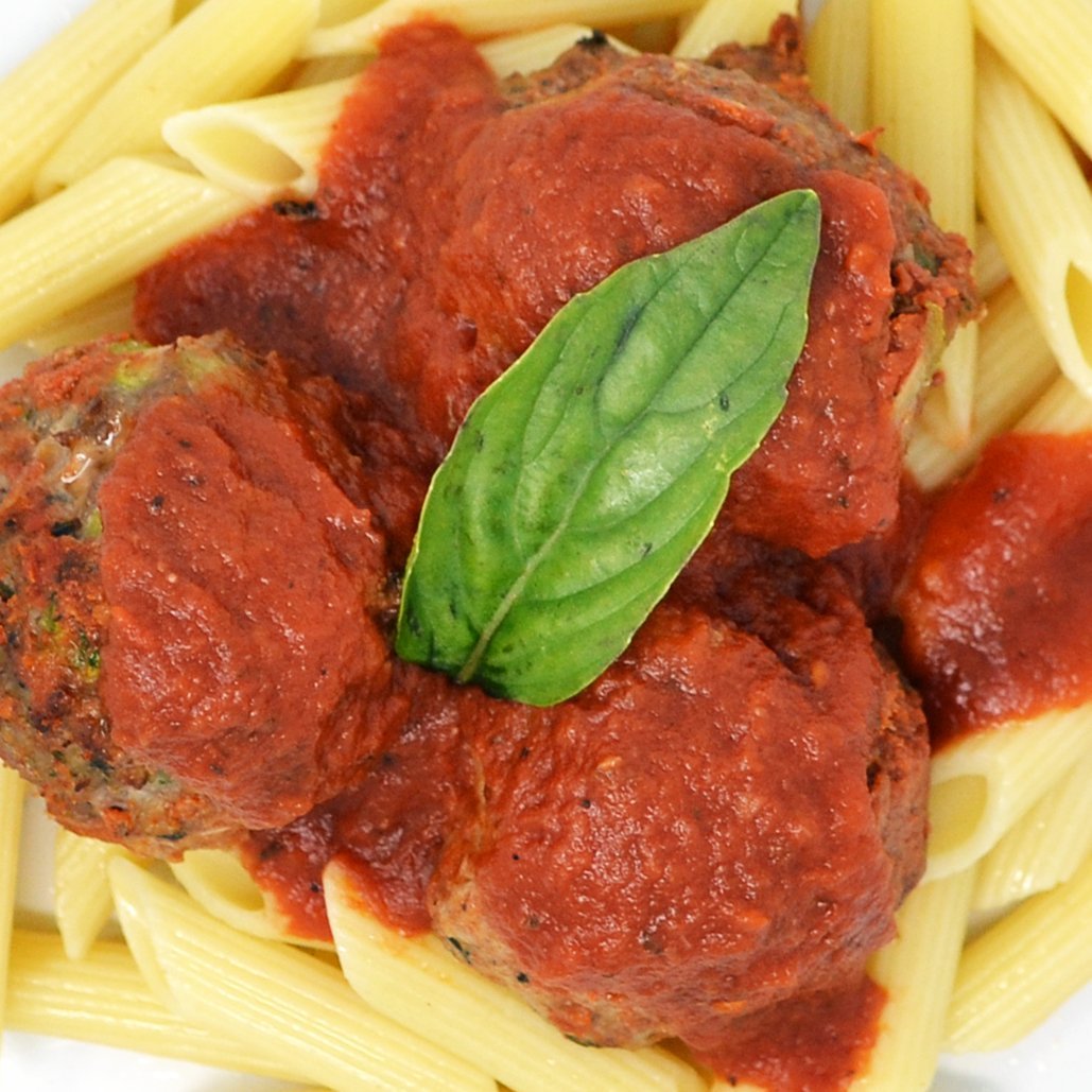 Meatballs with Penne